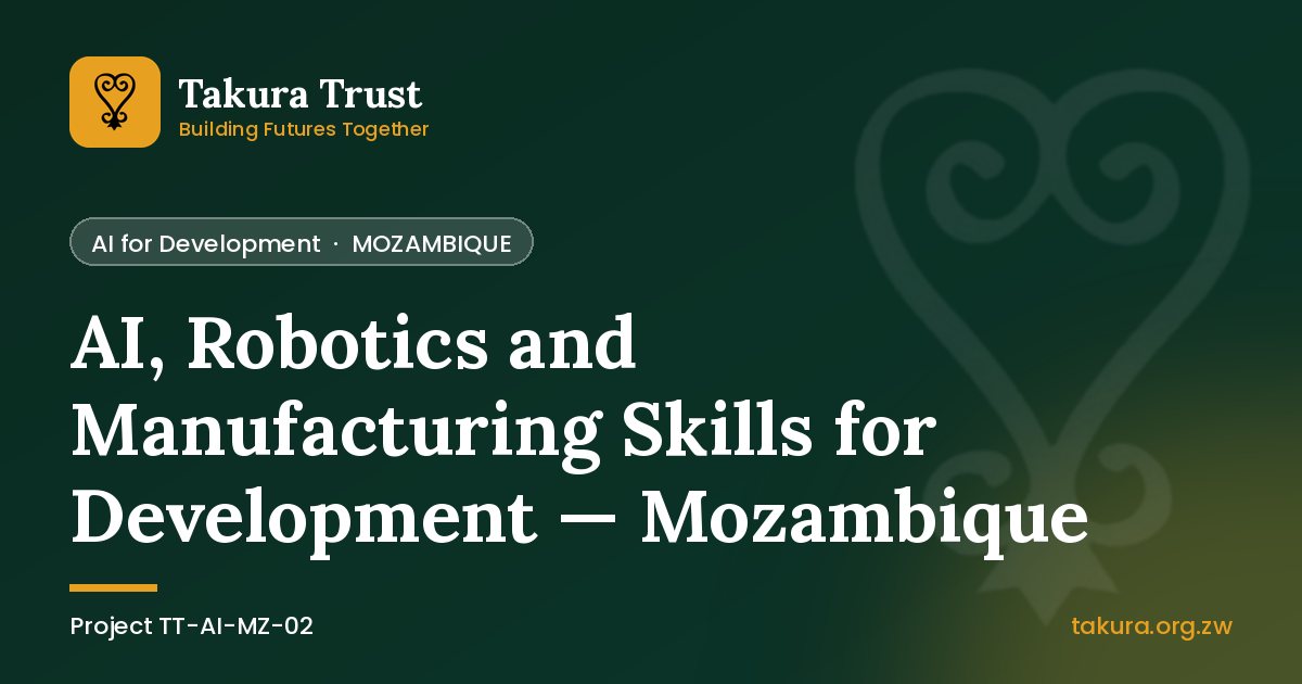 AI, Robotics and Manufacturing Skills for Development — Mozambique