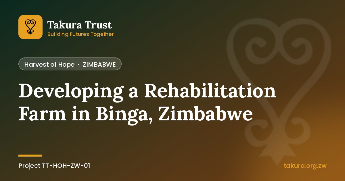Developing a Rehabilitation Farm in Binga, Zimbabwe
