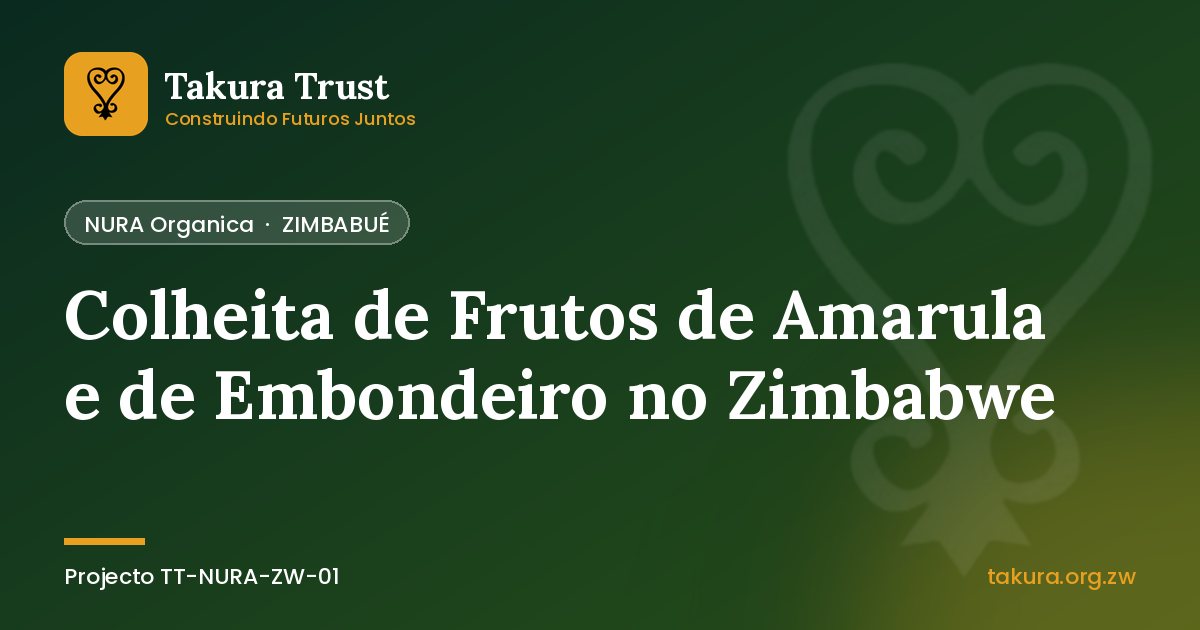Colheita de Frutos de Amarula e de Embondeiro no Zimbabwe