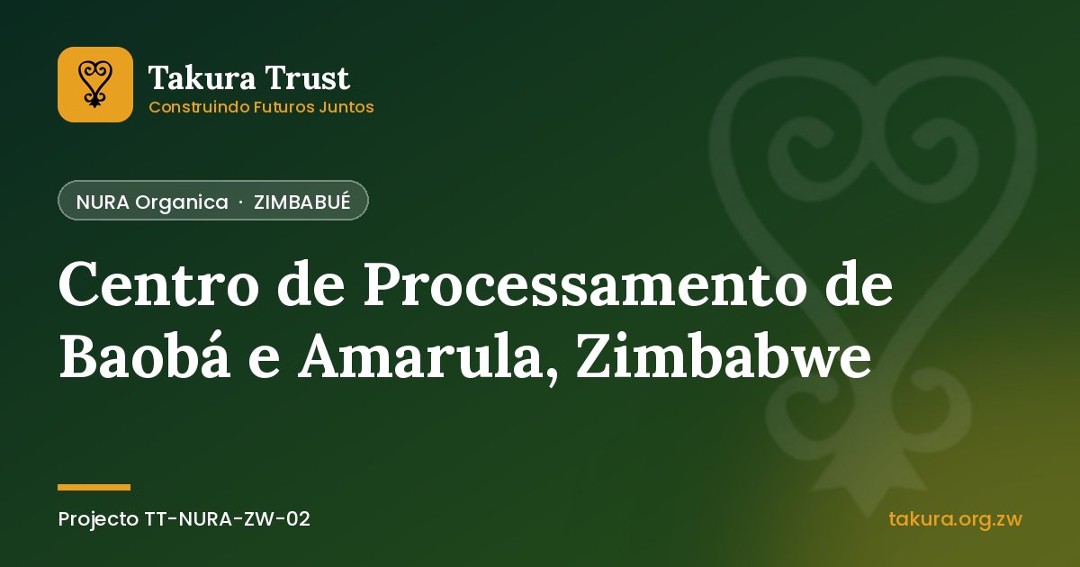 Centro de Processamento de Baobá e Amarula, Zimbabwe